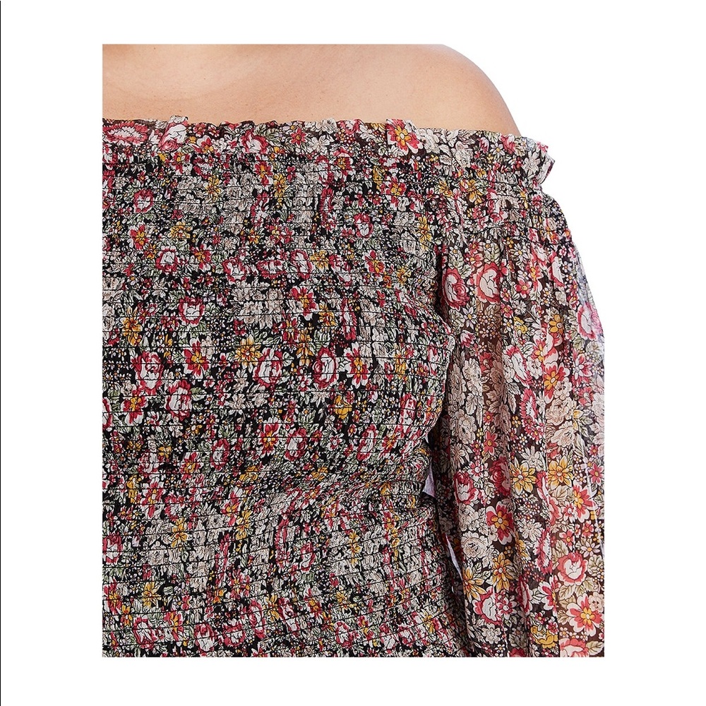 1. STATE Smocked Top